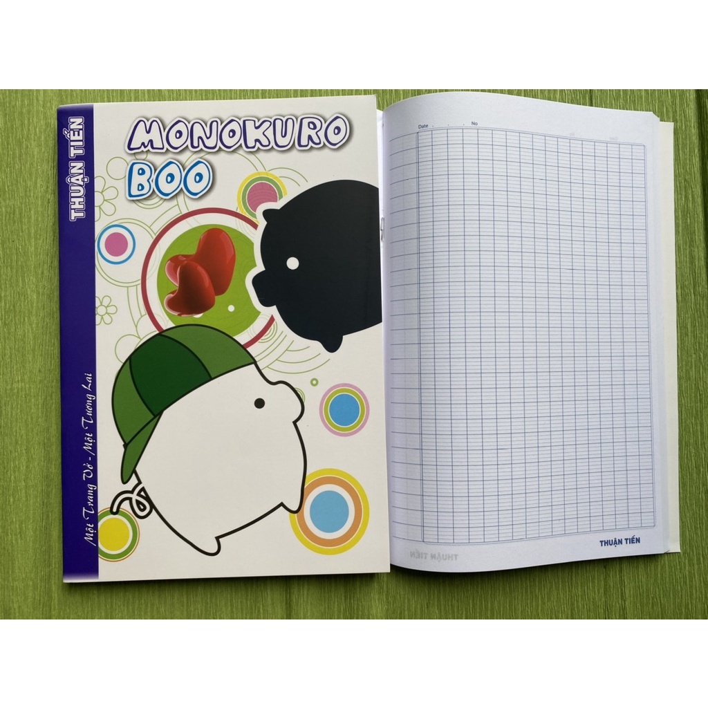 10 cuốn Tập vở sinh viên tập sinh viên 4 ô ly  200 trang kích thước 17,5x25 cm