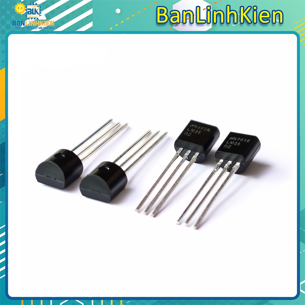 Cảm biến nhiệt độ LM35 To92 Loại Tốt