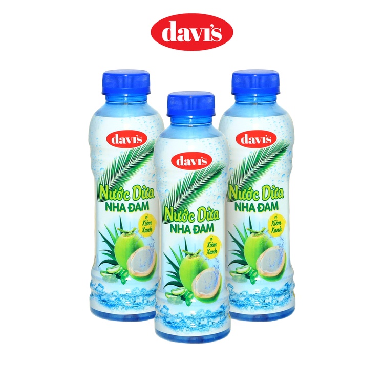- Nước Dừa Nha Đam DAVI'S -  Chai 450ml
