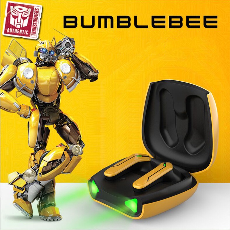 (COD) Tai Nghe Nhét Tai Bluetooth R05 Chơi Game Bumblebee Không Dây Âm Thanh Thấp Mới Nhất