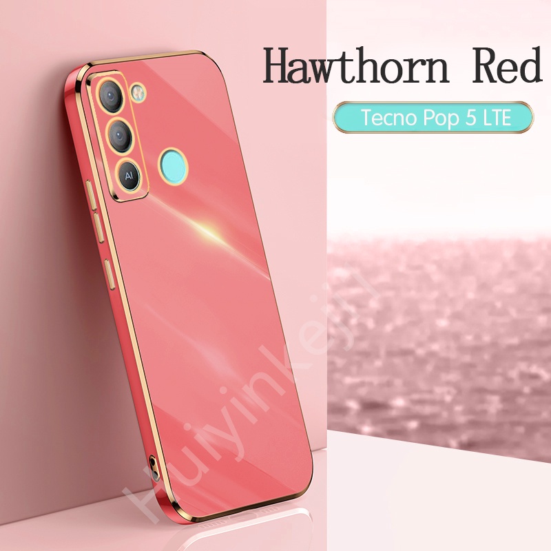 Ốp Lưng Silicone Mềm Cho Tecno Pop 5 LTE