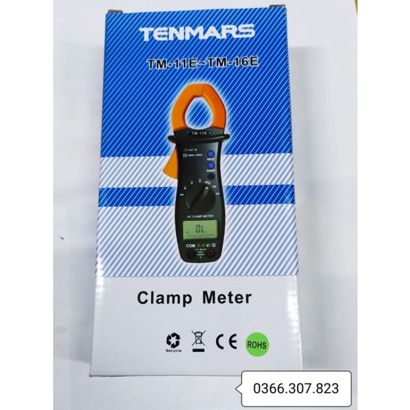 Ampe kìm đo dòng AC/DC Tenmars TM-13E