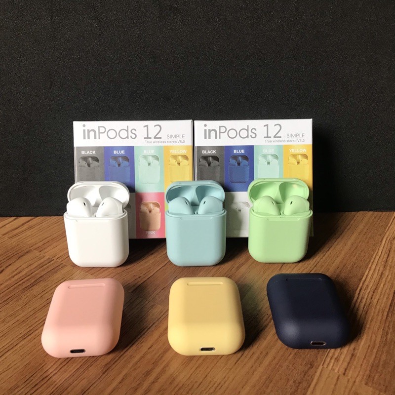TAI NGHE INPODS i12 TWS 5.0 FULL MÀU HÀN QUỐC - TAI NGHE CẢM ỨNG BLUETOOTH KHÔNG DÂY SANG CHẢNH BẢO HÀNH | BigBuy360 - bigbuy360.vn