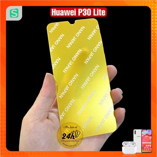 Cường lực dẻo Nano cho Huawei P30 Lite Trong suốt Full 98% màn hình
