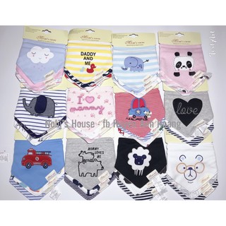 Set 3 yếm Momscare nhiều màu