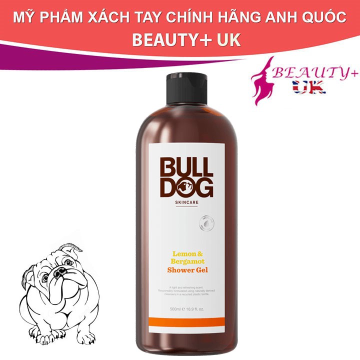 Sữa tắm Bulldog Shower Gel dành cho nam 500ml