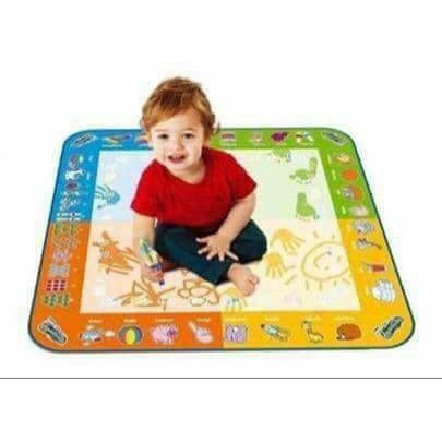 Thảm vẽ thàn kỳ tự xoá + 2 bút nước size 60x80cm