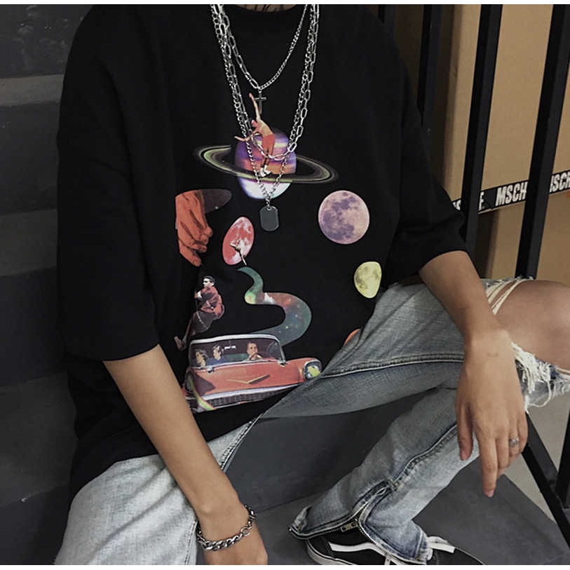 Dây chuyền nhiều lớp phong cách Hàn Quốc cá tính thời trang