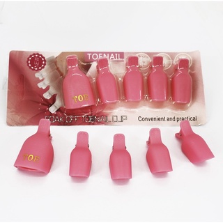 Kẹp ủ phá gel phá móng chân vỉ 5 chiếc