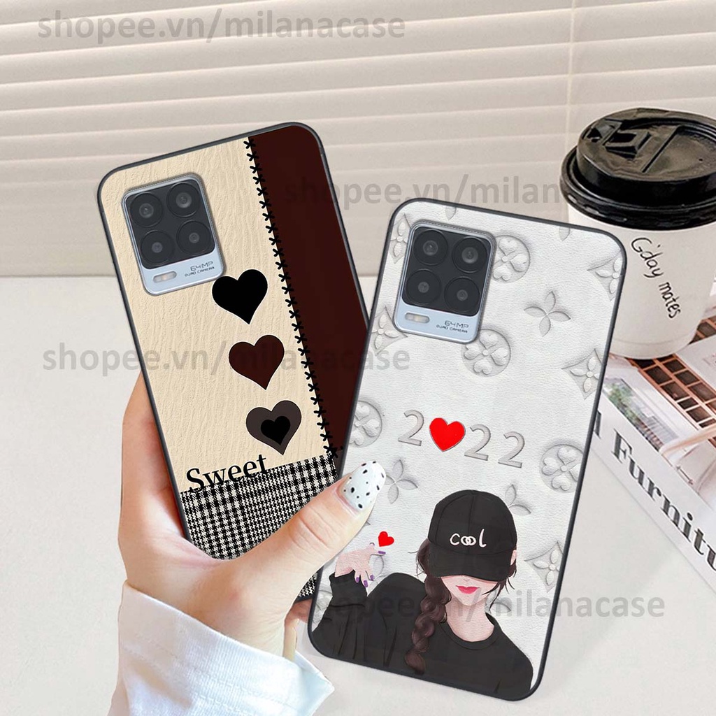 Ốp Realme 8 hình trái tim be love tình yêu siêu đẹp, cá tính, thời trang