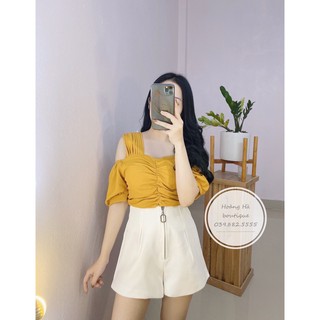 G41. 902. áo lệch vai díu ngực