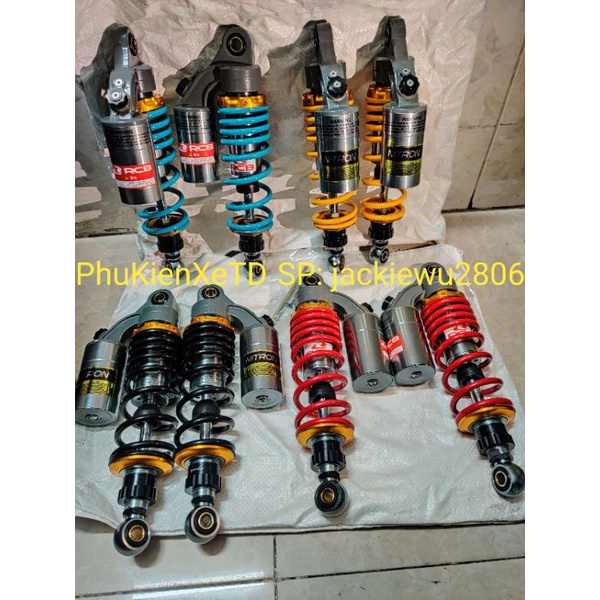 Phuôc Ohlins/Nitron/RCB bình dầu gắn Sirius Taurus Jupiter 28cm