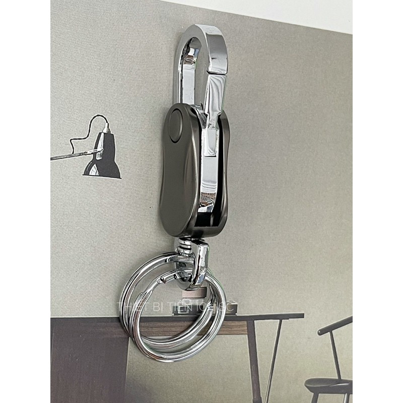 Móc Khóa INOX Spinner OMUDA 6889  , Móc Khóa Con Quay,  Mở Nắp Chai, Móc Khóa Xe Máy Ô Tô Cao Cấp