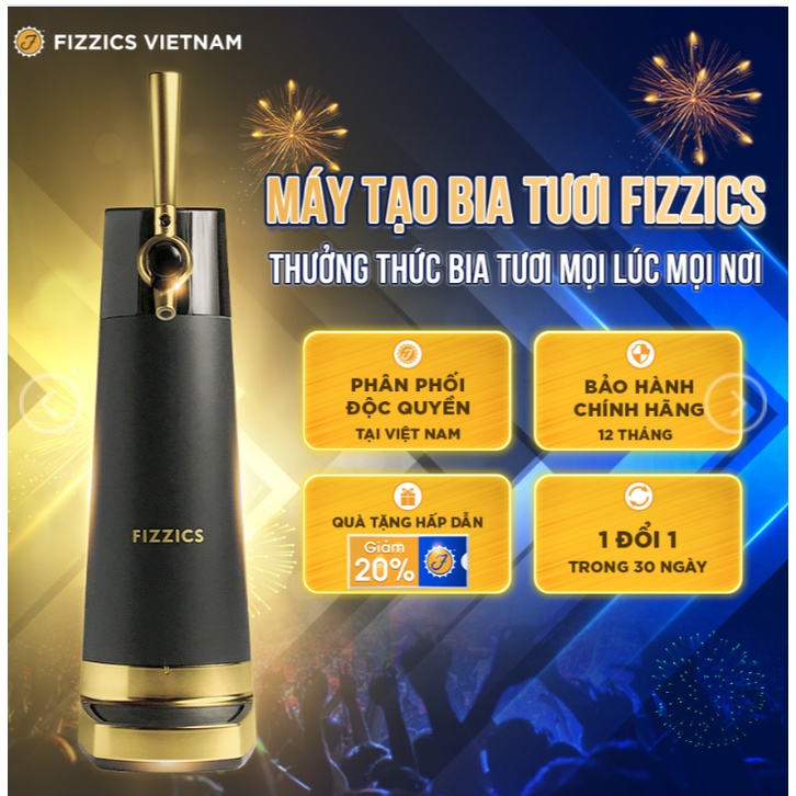Máy tạo bia tươi Fizzics PUB FZ404