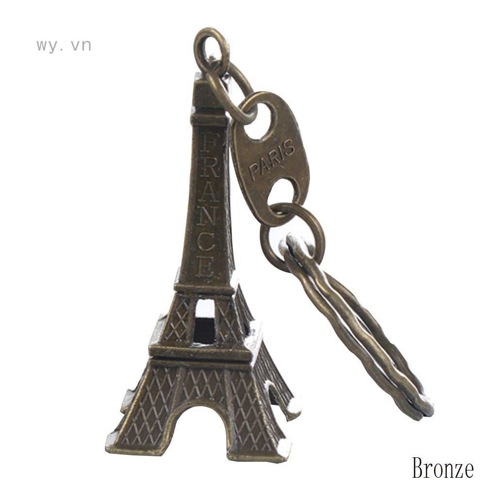Móc khóa hình tháp Eiffel xinh xắn