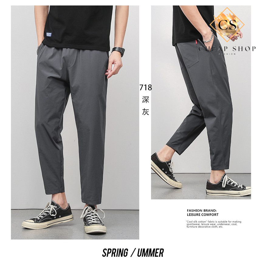 Quần baggy nam nữ, quần nam kaki ống suông dài Loyalboutique đi học đi chơi đủ màu đủ size