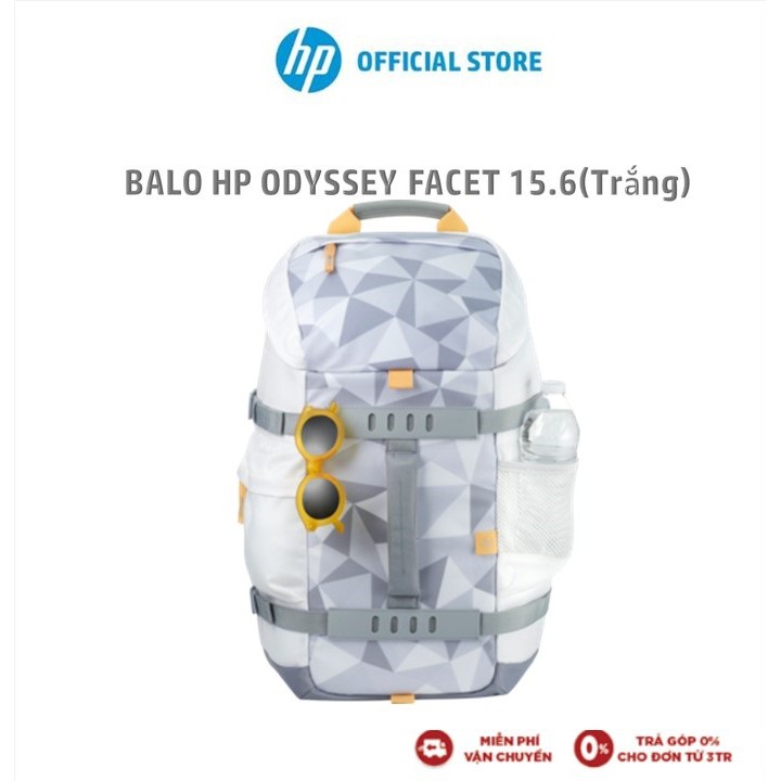 Ba lô máy tính HP 15.6 Odyssey Facet White BP A/P_5WK92AA - Hàng Chính Hãng ChopperGaming