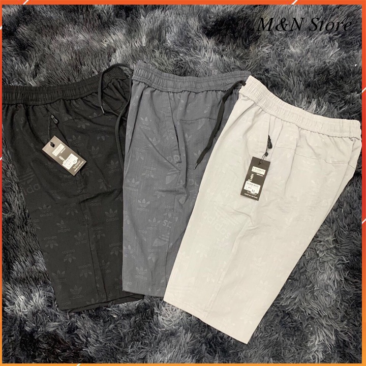 Quần đũi nam, quần short ngố nam vải đũi co giãn thoải mái