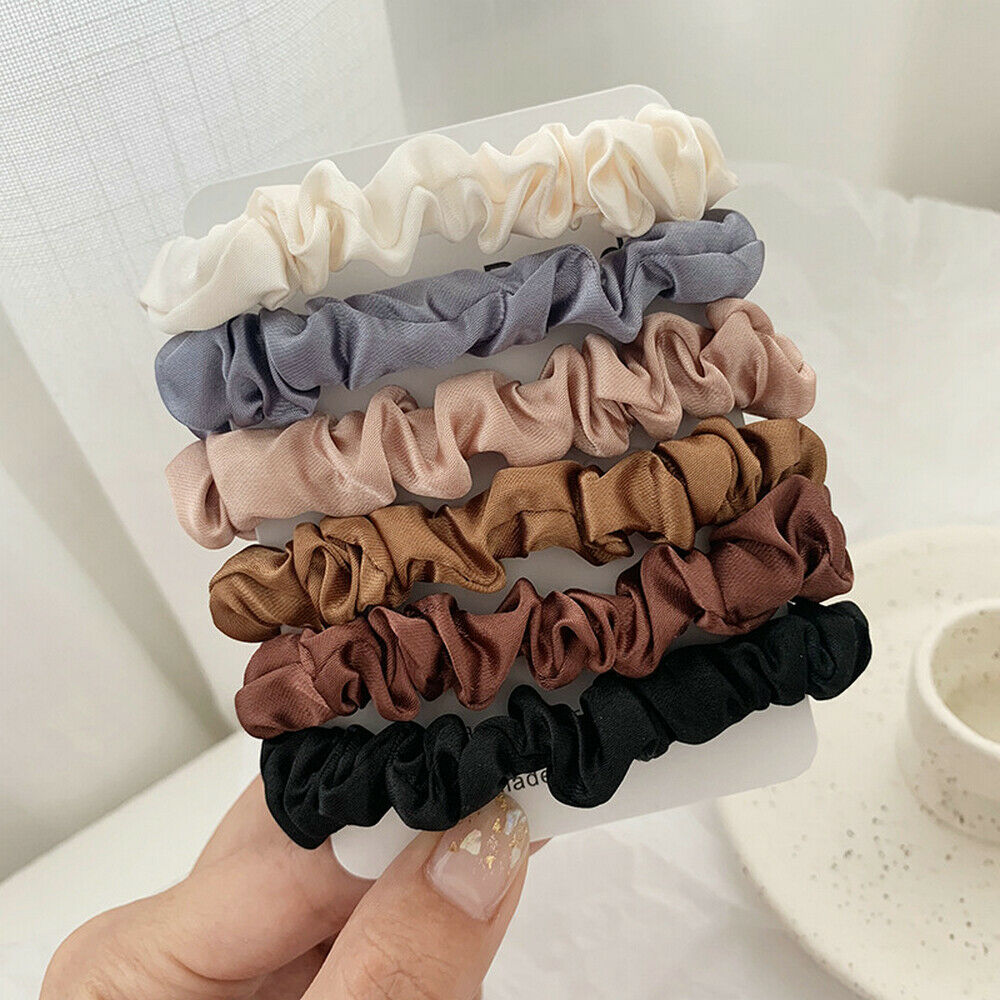 Set 6 dây buộc tóc xinh xắn dễ thương dành cho nữ