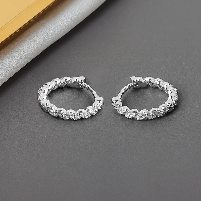 Bông tai nữ khoen tròn nhỏ xinh - HT315