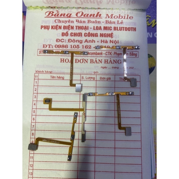 cáp nguồn kèm volum to nhỏ vivo y85 xịn