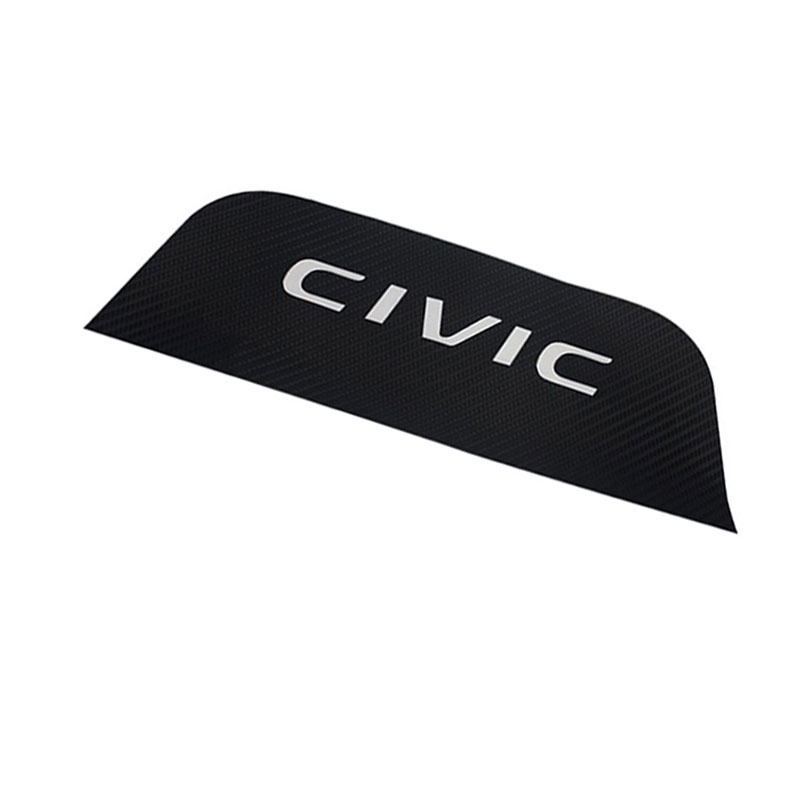 Miếng Dán Đèn Phanh Xe Bằng Sợi Carbon Cho Xe Honda Civic