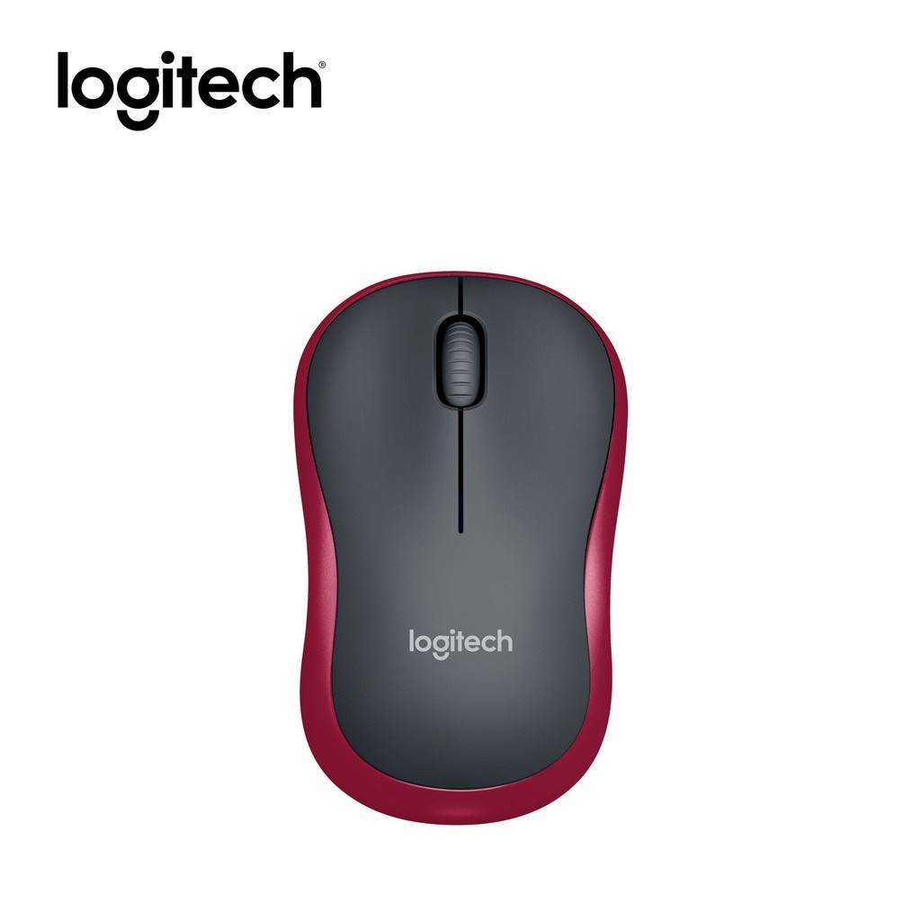 Chuột không dây Logitech M185 Xám Hàng chính hãng