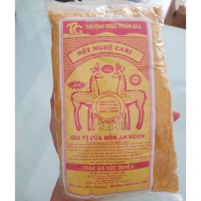 Bột Nghệ/Bột Cà Ri Toàn Gia 400g
