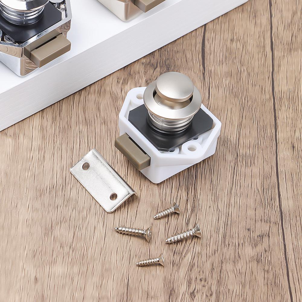 Nút Nhấn Khóa Ngăn Kéo Tủ Bằng Hợp Kim Kẽm Siêu Bền