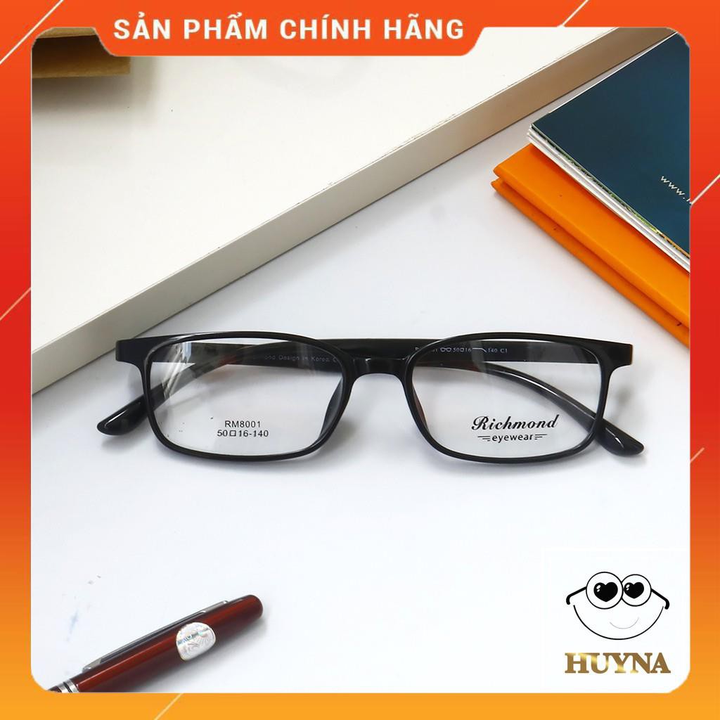 Gọng kính cận thời trang NAM NỮ - nhựa dẻo Hàn Quốc - Unisex - RM8001 - Nhận cắt kính cận viễn loạn MÙA DỊCH