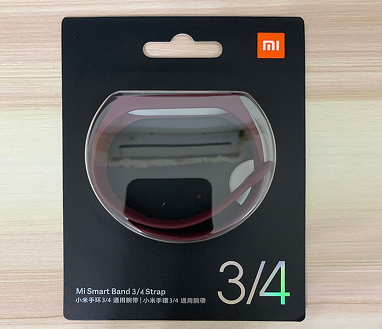 Dây Đeo Silicon Chống Thất Lạc Cho Đồng Hồ Thông Minh Xiaomi Miband 3 / 4 Generation Nfc Phiên Bản 34