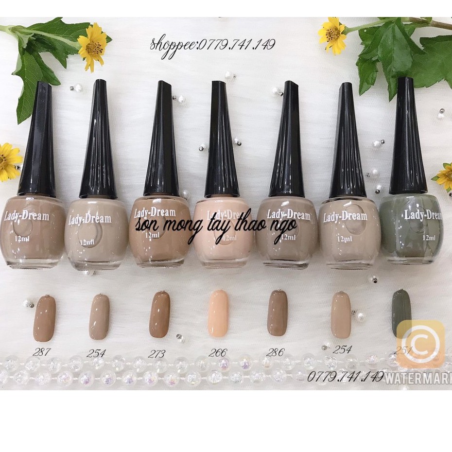 Sơn móng tay lady dream 12ml (sơn thường)
