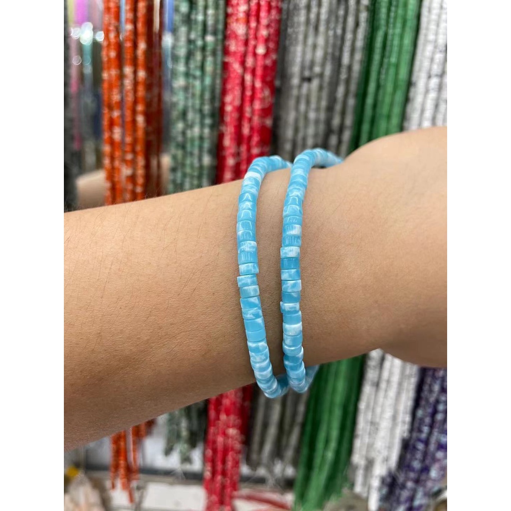 DIY Flat Loose Spacer Beads 2x4mm