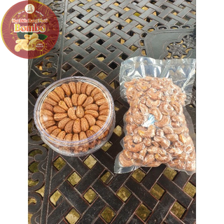 [Điều Cồ Xếp Hoa] 500Gr Hạt Điều Rang Muối Size Lớn A Cồ