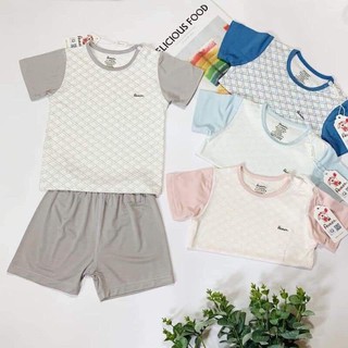 Bộ Avaler cộc tay sợi tre kẻ, phối tay các màu (shop binhan12018)