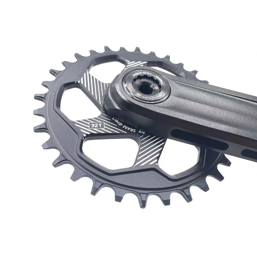 Fovno Bộ Trục Khuỷu Xe Đạp Bằng Hợp Kim Nhôm 170mm 22s shimano sram