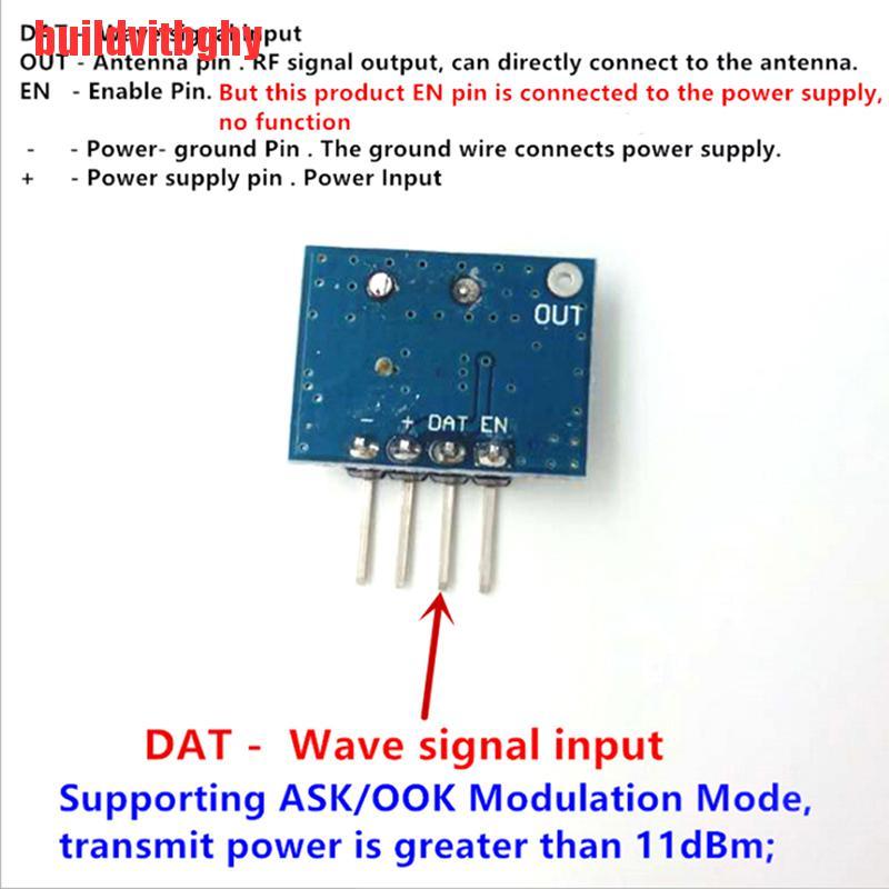 (Mua-Code) Bộ Thu Phát Tín Hiệu Rf 433mhz Cho Arduino