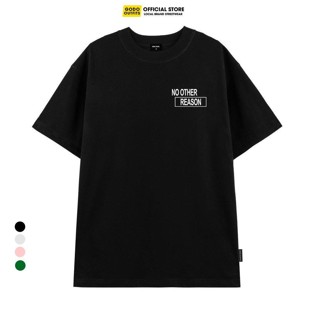Áo thun tay lỡ nam nữ form rộng GODO OUTFITS in NO OTHER ATO13 chất liệu Premium Cotton 100% 4 chiều form rộng unisex