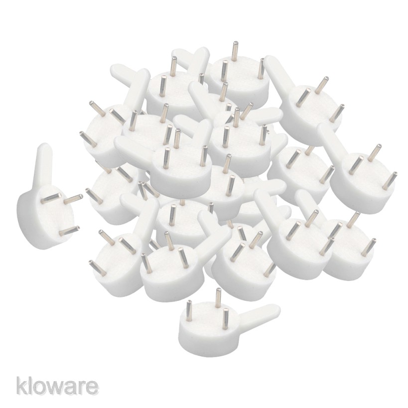 Bộ 100 Móc Treo Khung Ảnh Gắn Tường Bằng Nhựa Cứng