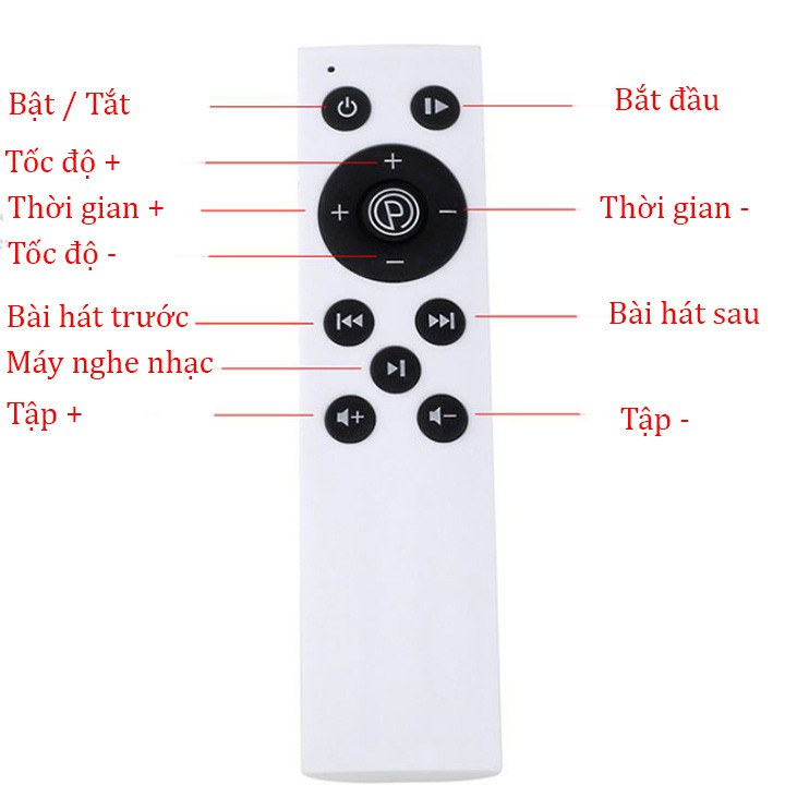 Máy Rung Lắc Toàn Thân RELAX tốc độ 1 -> 99 levels - Kết Hợp Nhạc MP3 & Tặng Dây Tập Tay đi Kèm.