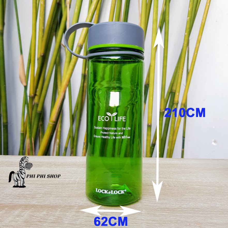 Bình nước nhựa Tritan Lock&amp;Lock Eco Life dung tích 650ml ABF603