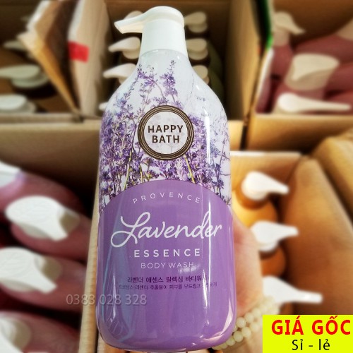 Sữa tắm Happy Bath 900ml Hàn Quóc