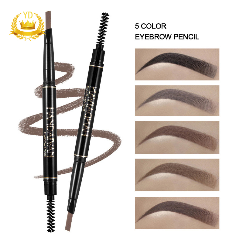 [Hàng mới về] Bút kẻ ông mày HANDAIYAN xoay tự động thiết kế hai đầu không thấm nước chống nhòe