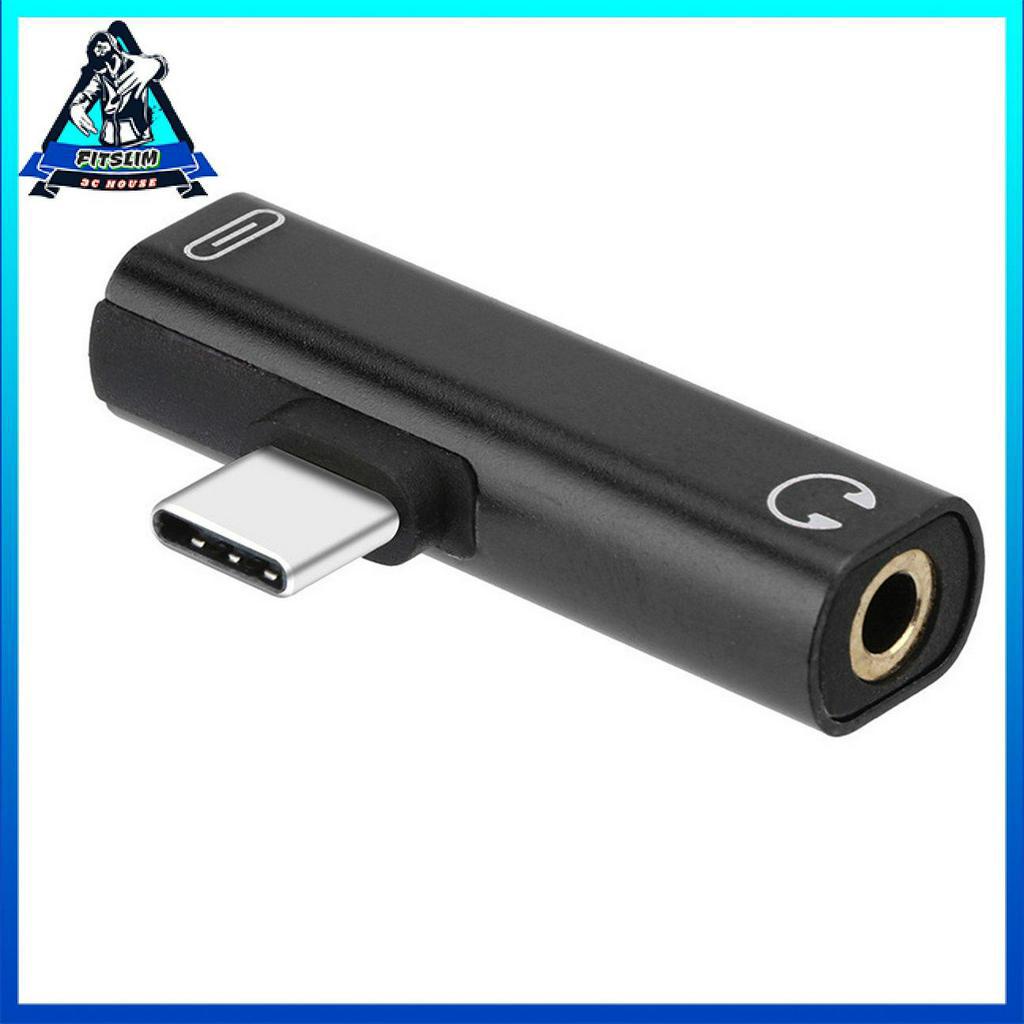 Bộ điều hợp tai nghe Type-c Bộ điều hợp âm thanh có thể sạc được Bộ kết hợp âm thanh 2 TRONG 1