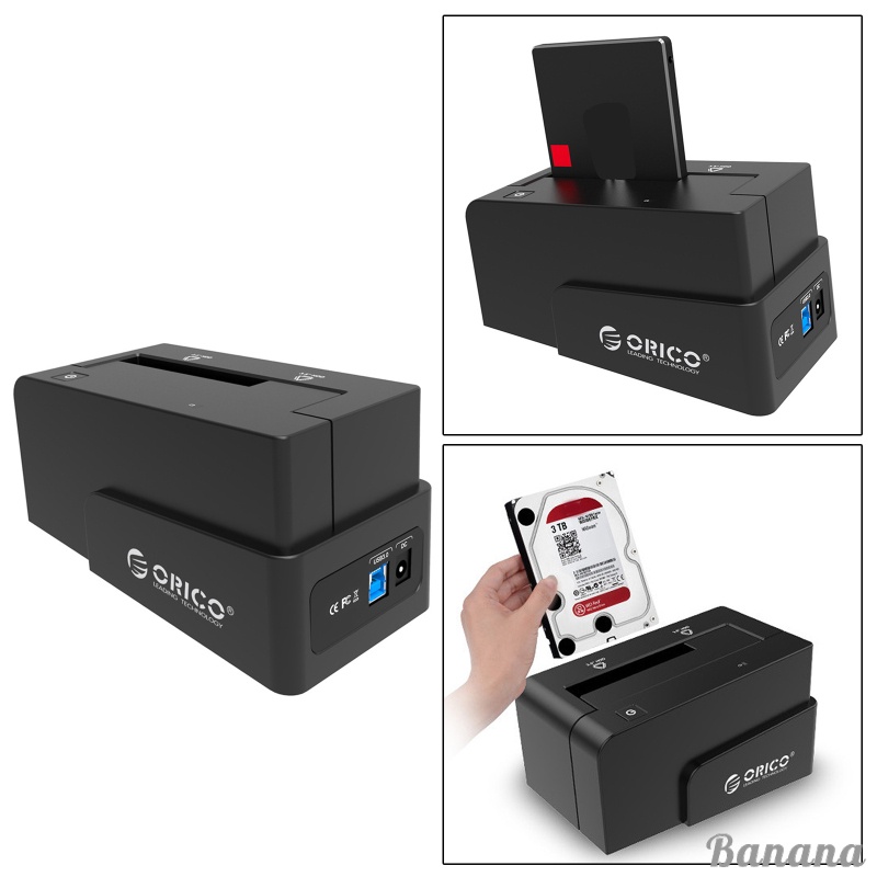 Set 12 Đế Gắn Ổ Cứng Ngoài Usb 3.0 Cho Ổ Cứng 2.5 '' Hdd | BigBuy360 - bigbuy360.vn