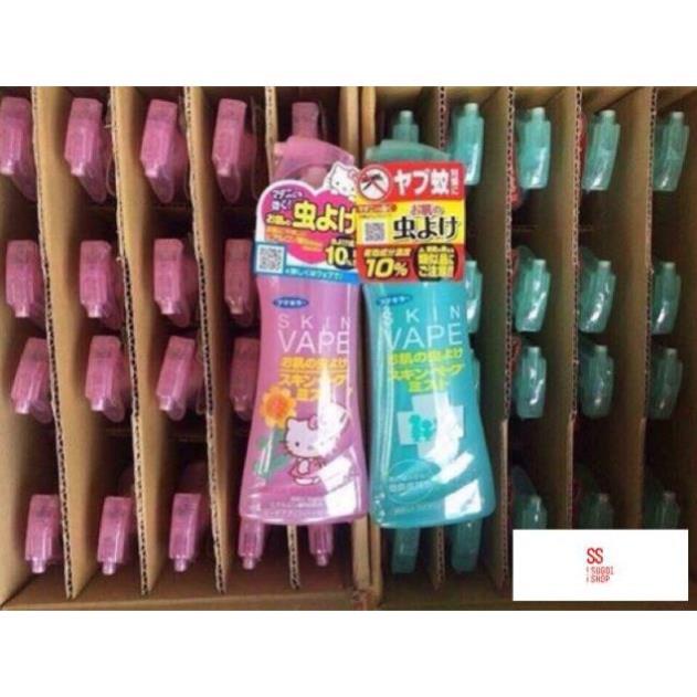 Xịt muỗi và côn trùng Skin Vape 200ml hàng nội địa Nhật an toàn cho bé Rose.beautify