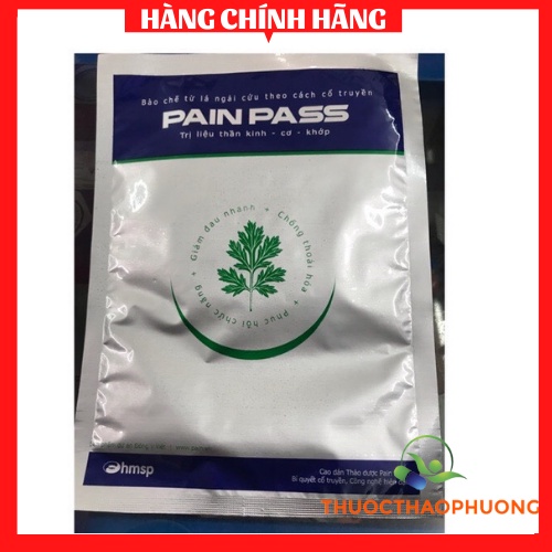 Cao dán giảm đau ngải cứu PAIN PASS
