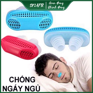 Dụng cụ hỗ trợ chống ngủ ngáy 2 in 1 - Thiết bị chống ngáy ngủ