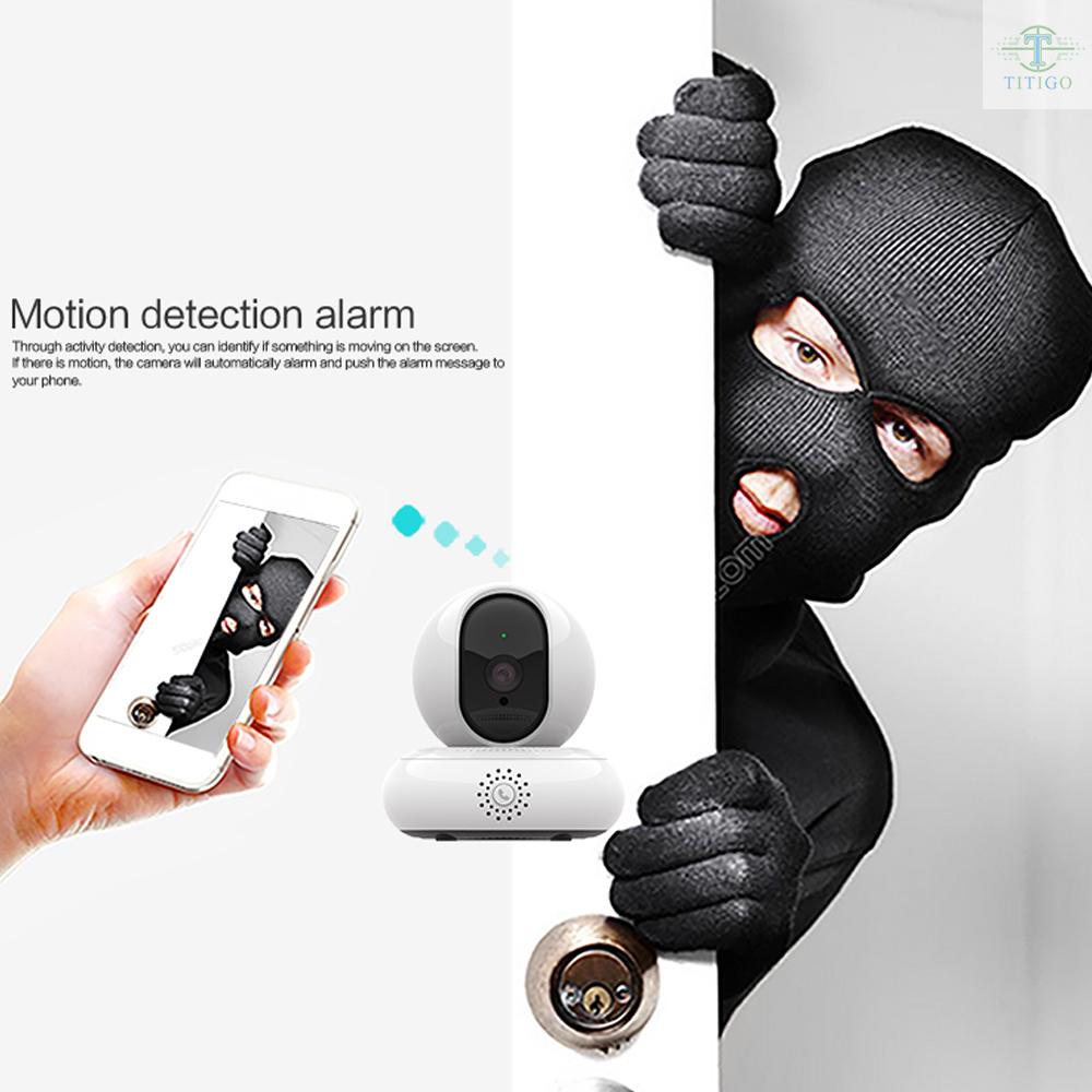 Night-Vision Wireless Securitys Camera 2 Million High Definition Network Monitoring One-touch Calling 360 Degree Panoramic 3D Navigation Camera