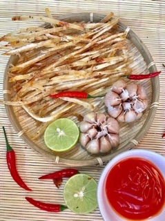 100GRAM CÁ THIỀU QUE ( dùng ngay )